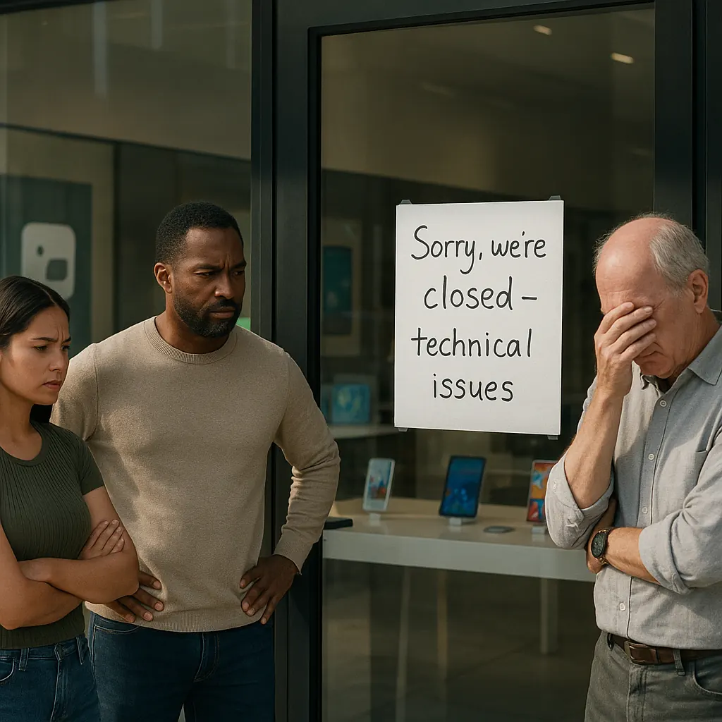 Cinematic image evoking the POC-to-product gap — productization fear